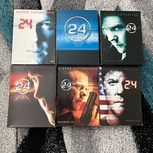 24 TV Show Series- Seasons 1-6